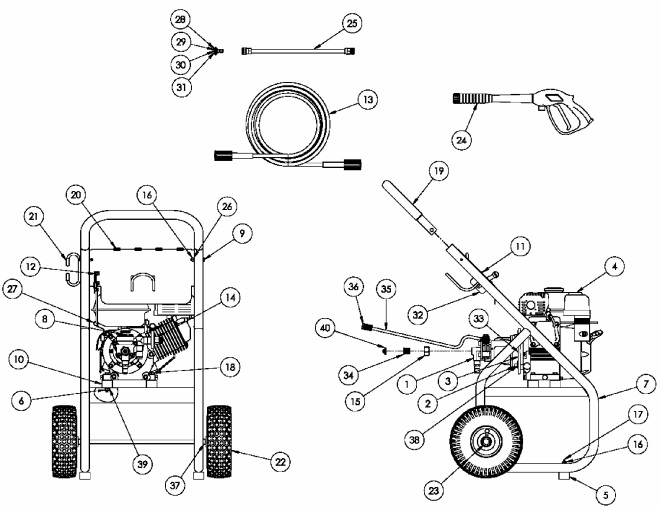 coleman pw0912500.01 pressure washer help